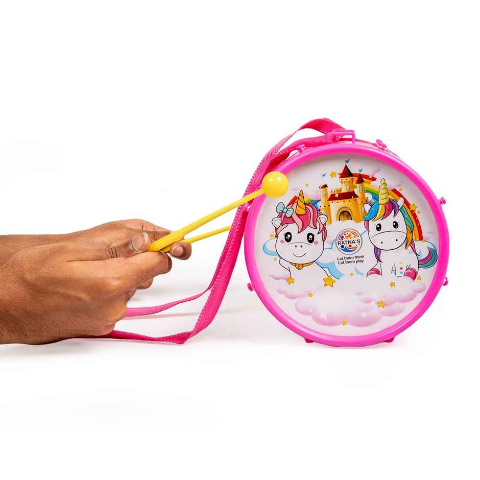 Ratna's Musical Dholak Junior (Colour May Vary)