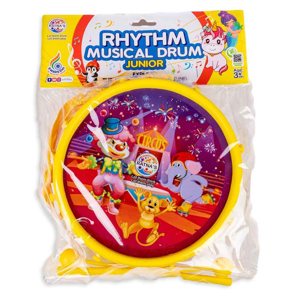 Ratna's Rhythm Musical Drum Junior | Assorted