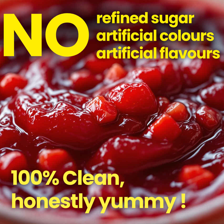 Eatopia Healthy Strawberry Honey Jam (No Refined Sugar & Preservatives )