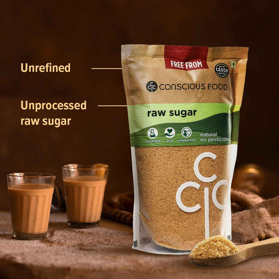 Conscious Food Unrefined Organic Raw Sugar