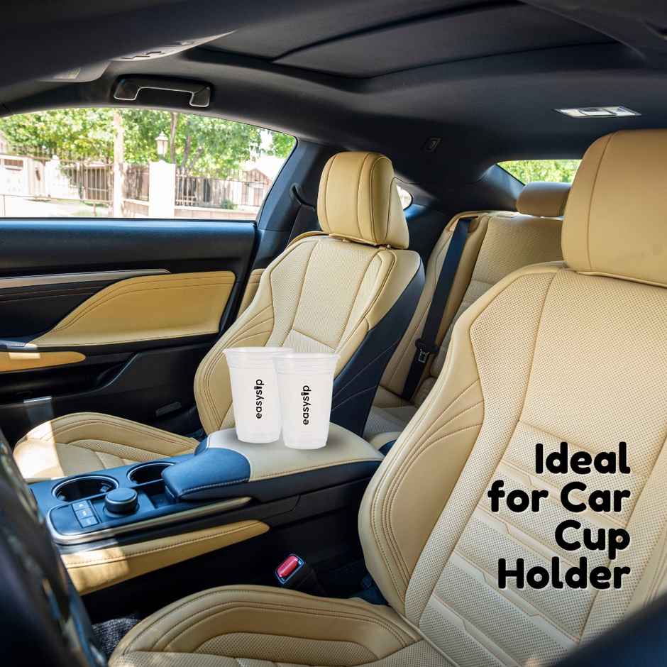 Easysip Transparent Premium Drinking Reusable Party Glasses