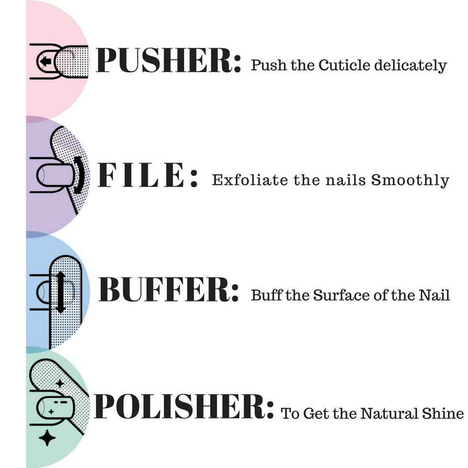 Bronson Professional Glass Nail Shiner & Filer