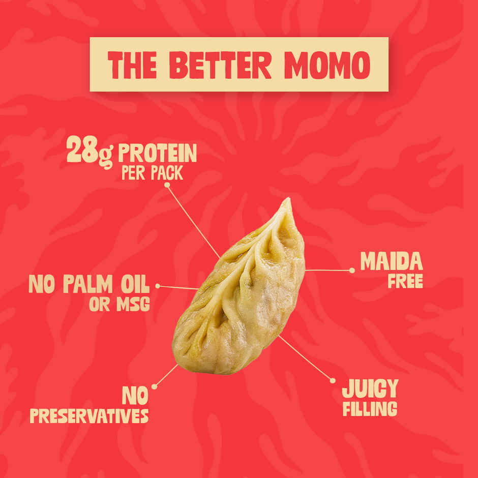 Hello Tempayy Masala High Protein Veg Momos | Maida Free