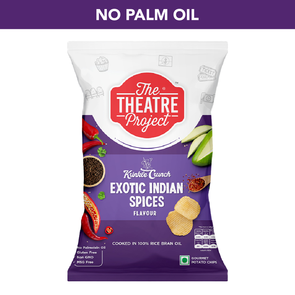 The Theatre Project Crinkle Cut-Exotic Indian Spcies