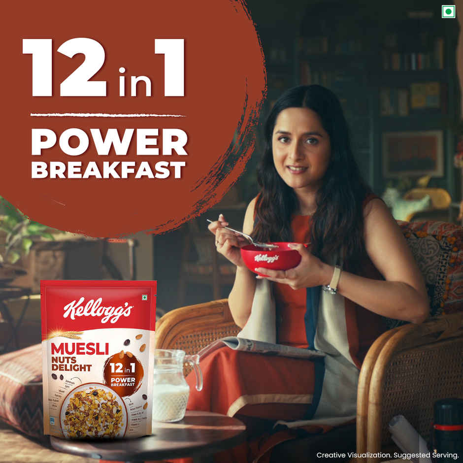Kellogg's Muesli Nuts Delight 12-in-1 Power Breakfast