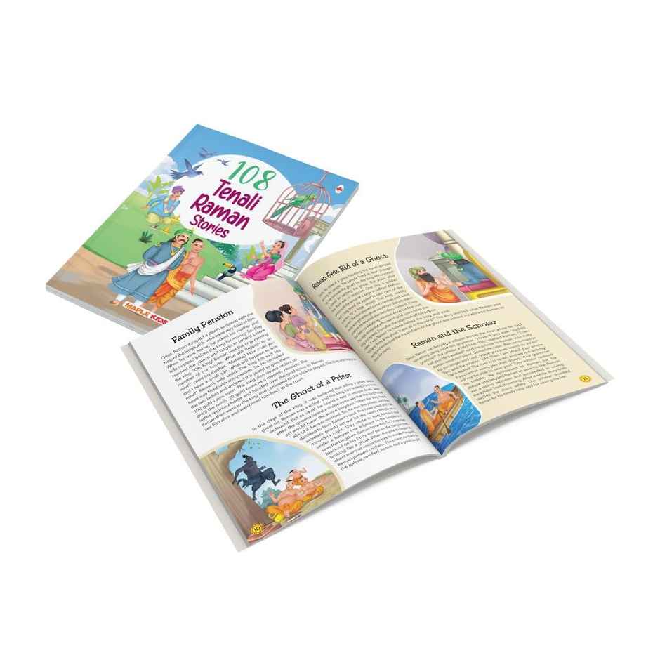 Story Book for Kids - 108 Tenali Raman Stories (Illustrated)