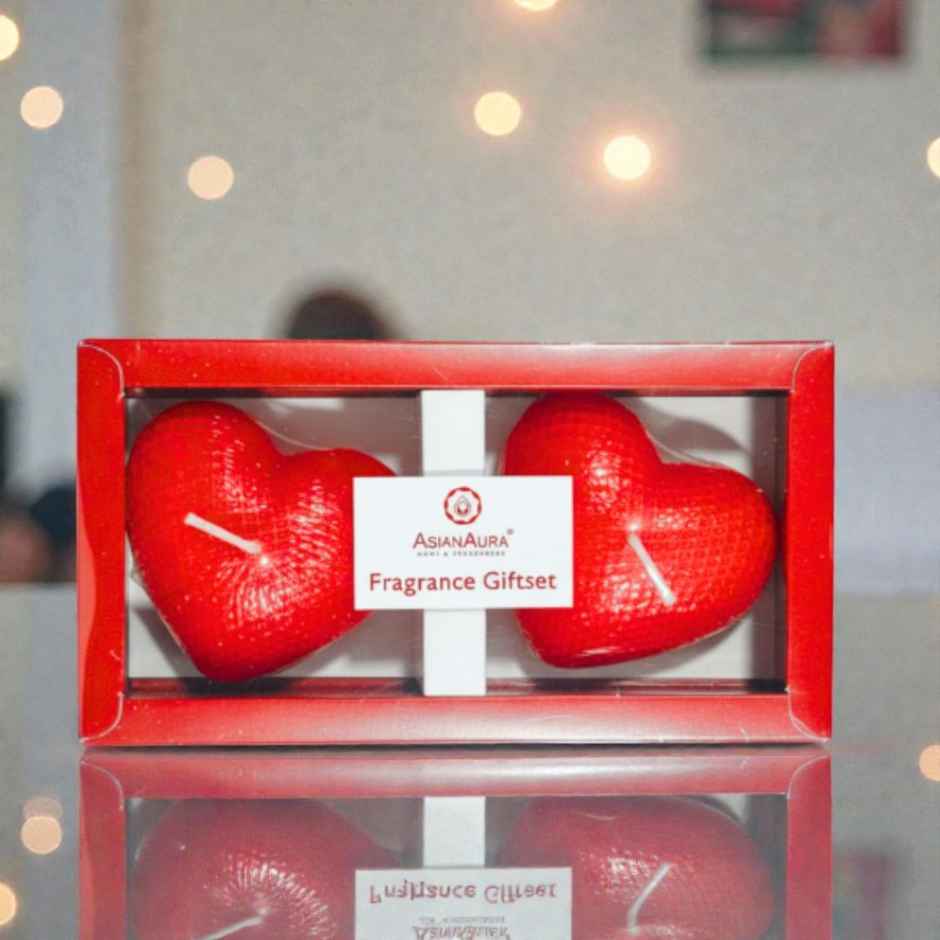 Scented Heart Candle