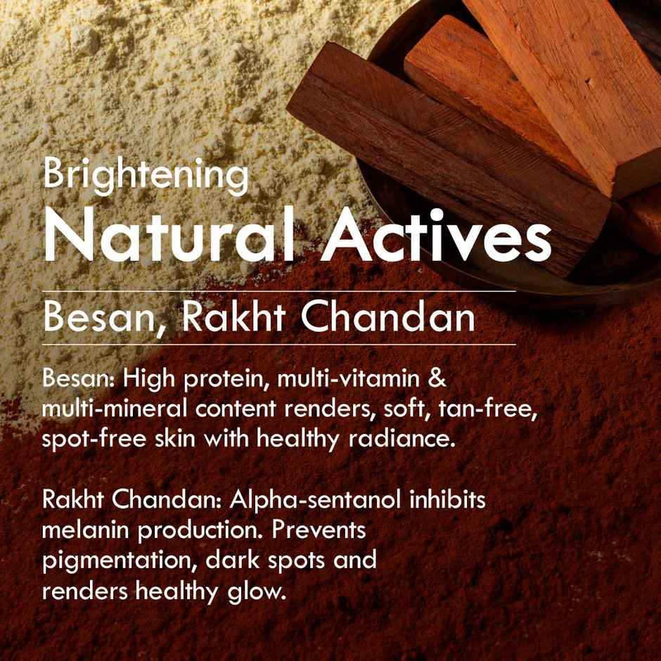 Nat Habit Brightening Ubtan Face Wash For Women & Men