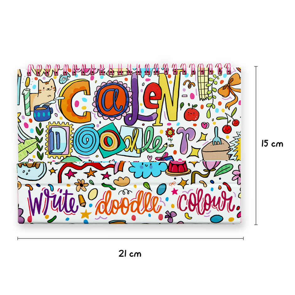 Alicia Souza 2026 Calendoodler 2-in-1 Desk Calendar