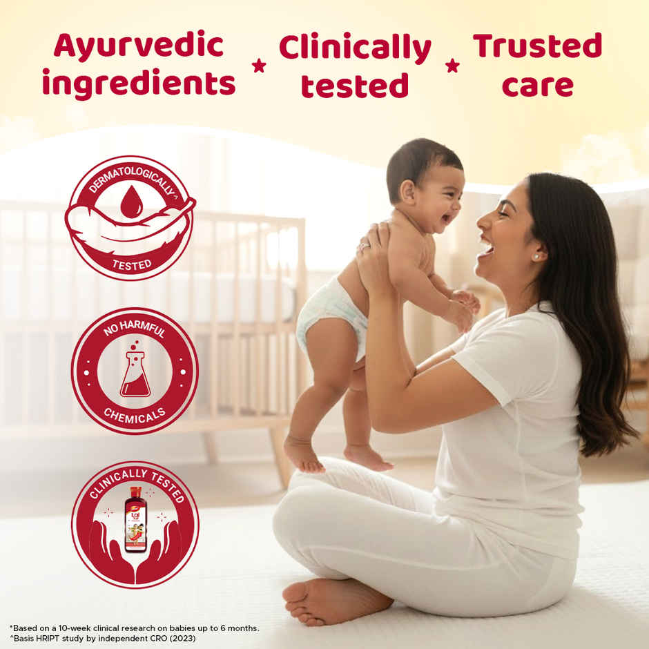 Dabur Lal Tail - Ayurvedic Baby Oil