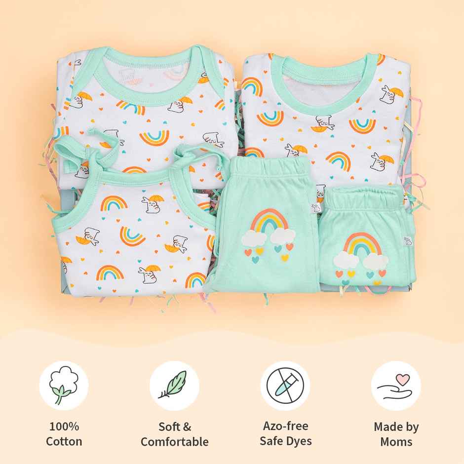 SuperBottoms Pure Love Gift Set For Newborn (0-6 Months) Boys & Girls
