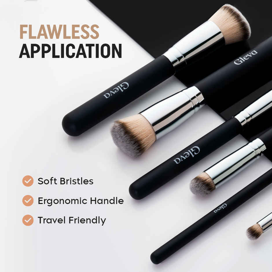 Gleva Foundation Concealer Makeup Brush Set