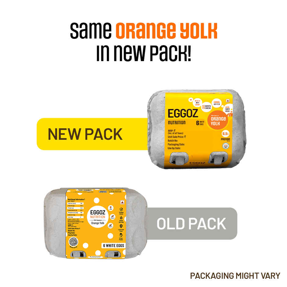 Eggoz Protein Rich Farm Fresh White Eggs