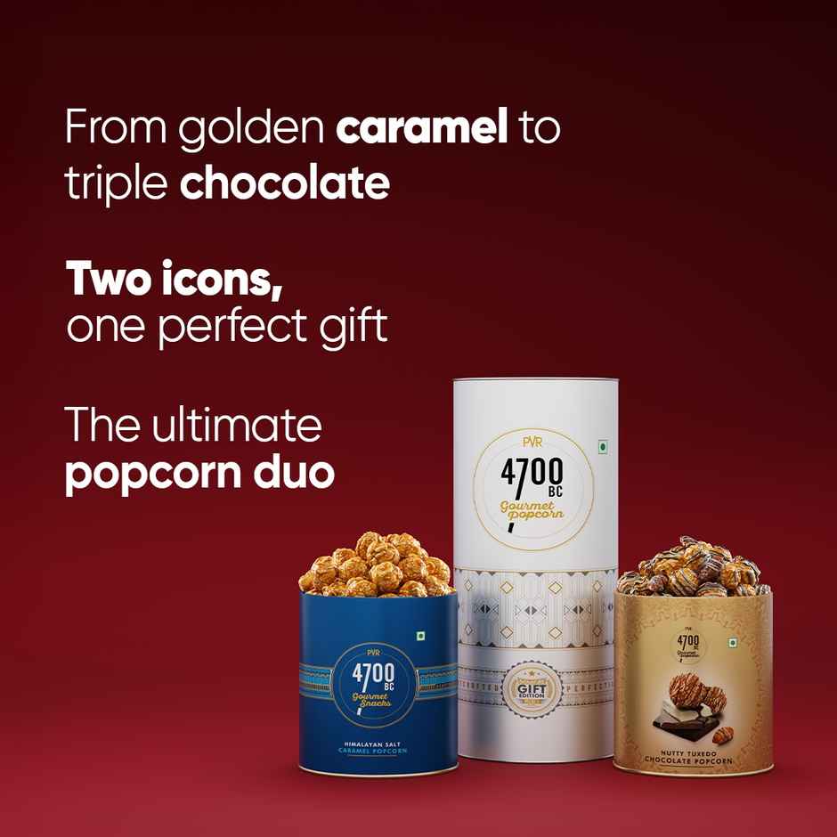4700BC Chocolate and Caramel Gourmet | Crunchy & Indulgent Combo 