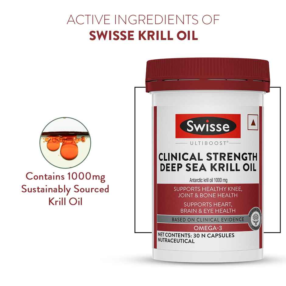 Swisse Antarctic Krill Oil 30 Capsule