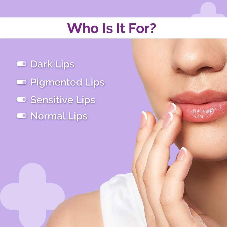 The Derma Co 1% Kojic Acid SPF 30 Lip Balm with Hyaluronic Acid & Alpha Arbutin- for Lip Lightening