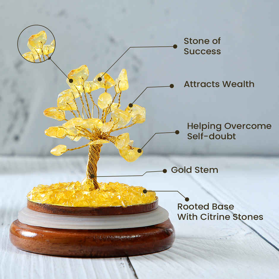 Astrotalk Citrine Dome Tree
