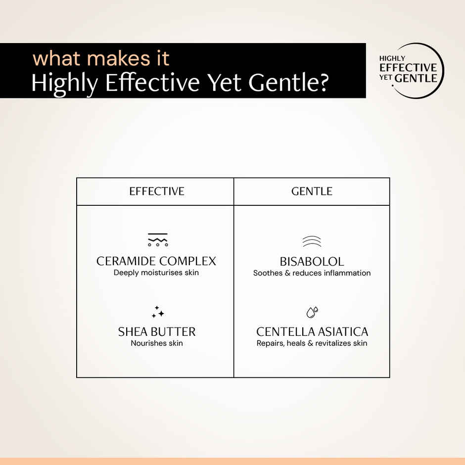 Deconstruct Skin Soothe Moisturizer | 1% Ceramide + 0.2% Bisabolol | Strengthens Skin Barrier