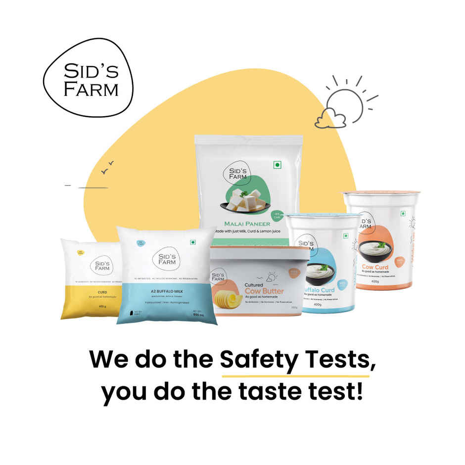 Sid's Farm Curd Pouch Combo