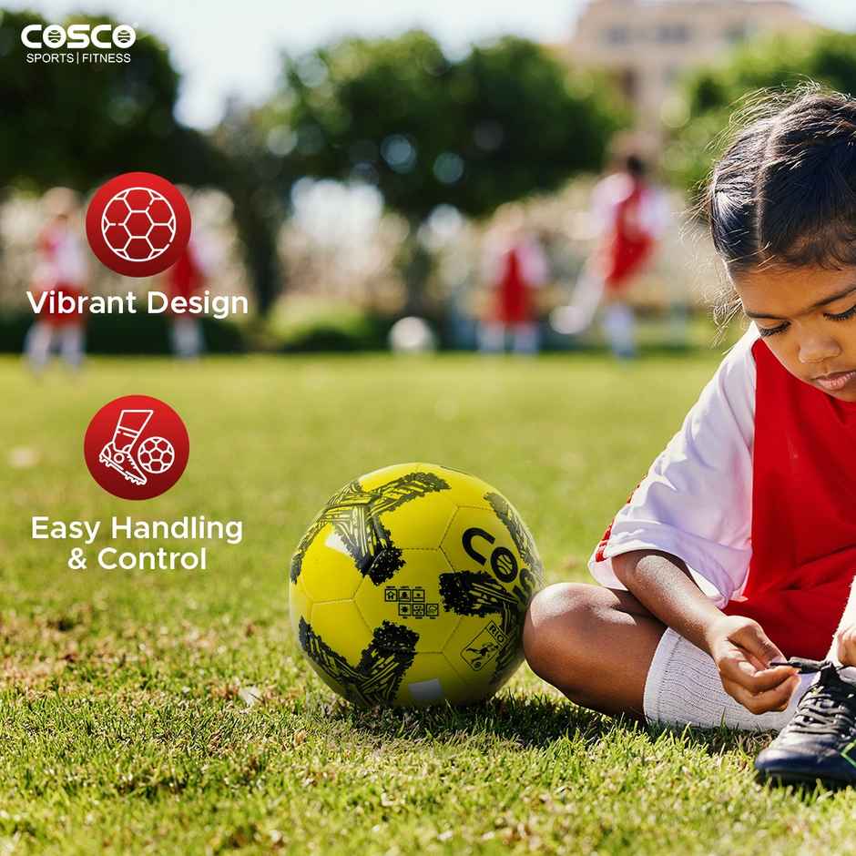 Cosco Rio Kids Football, Size-3(18Cm) Single |Made In India (Colour May Vary)