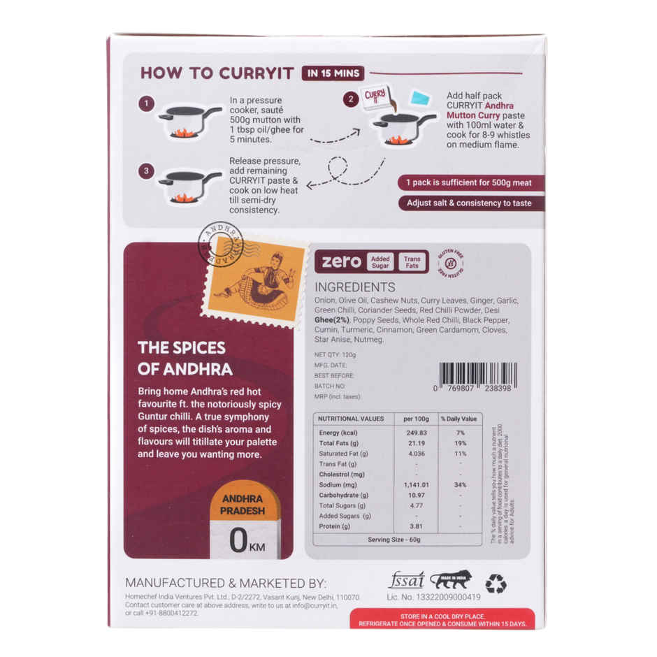 Curryit Andhra Mutton Curry Masala