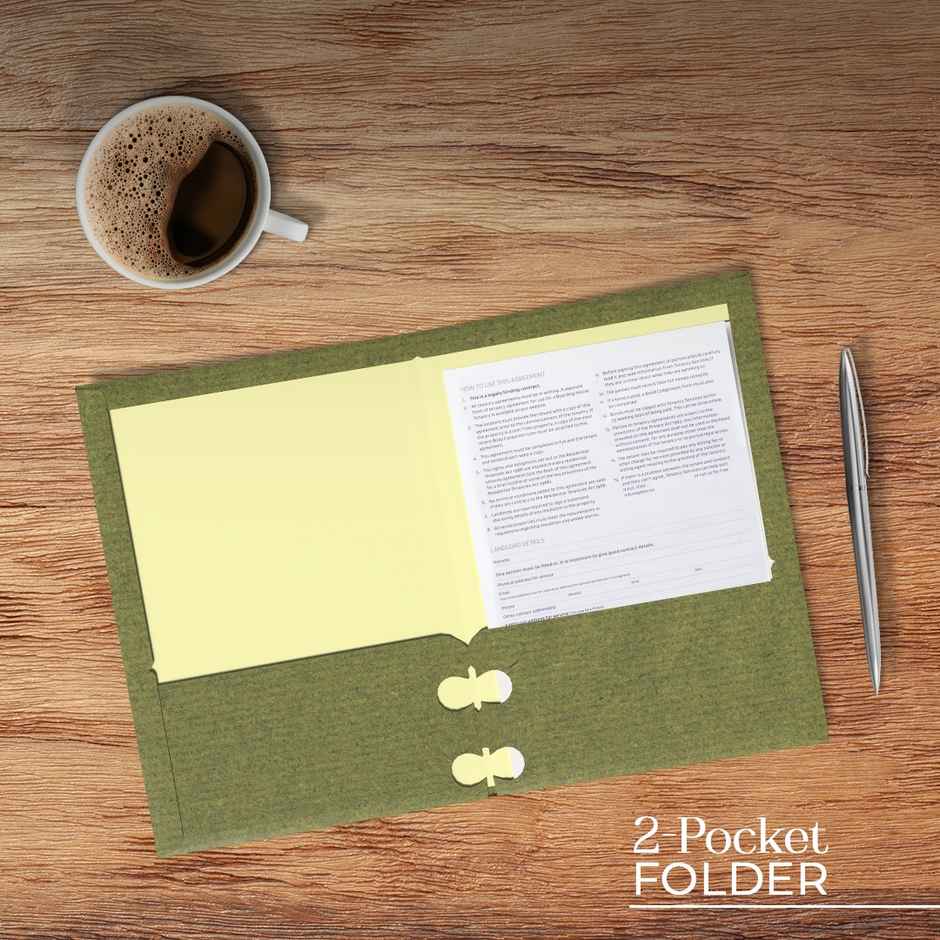 Paperkraft Folder | Assorted 310 x 225 Soft - 2270001 | Pack of 4