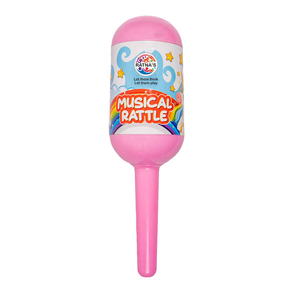 Ratna's Musical Rattle (Pvc) (Colour May Vary)