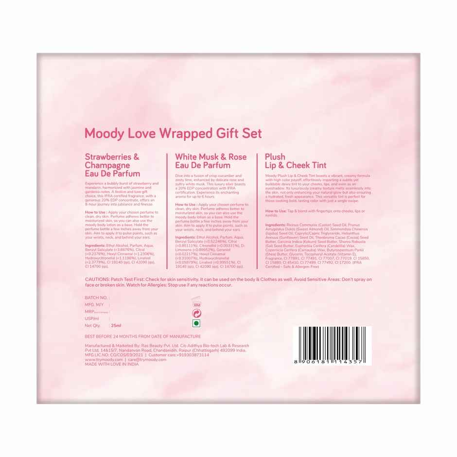 Moody Love Wrapped Gift Set