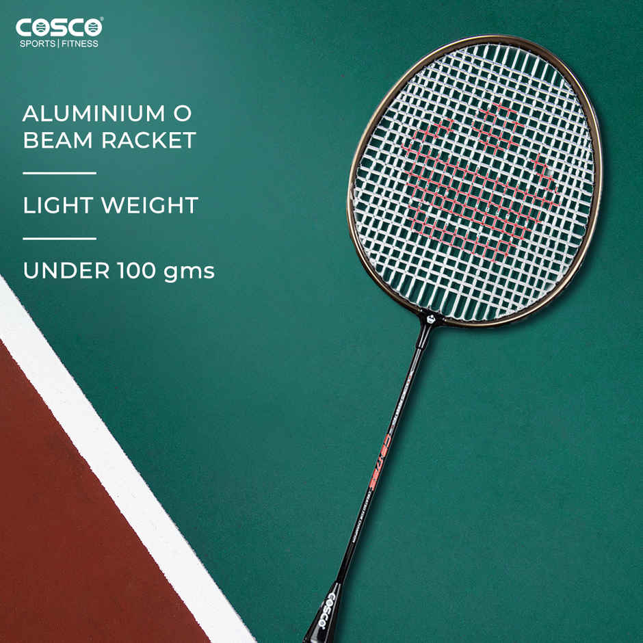 Cosco Cb 175E Aluminium Badminton Racket & Full cover | Multicolor