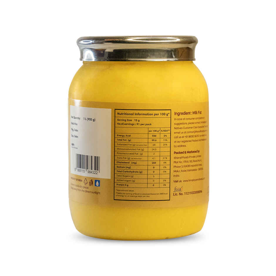 Himalayan Natives Cow Ghee Original | Jar