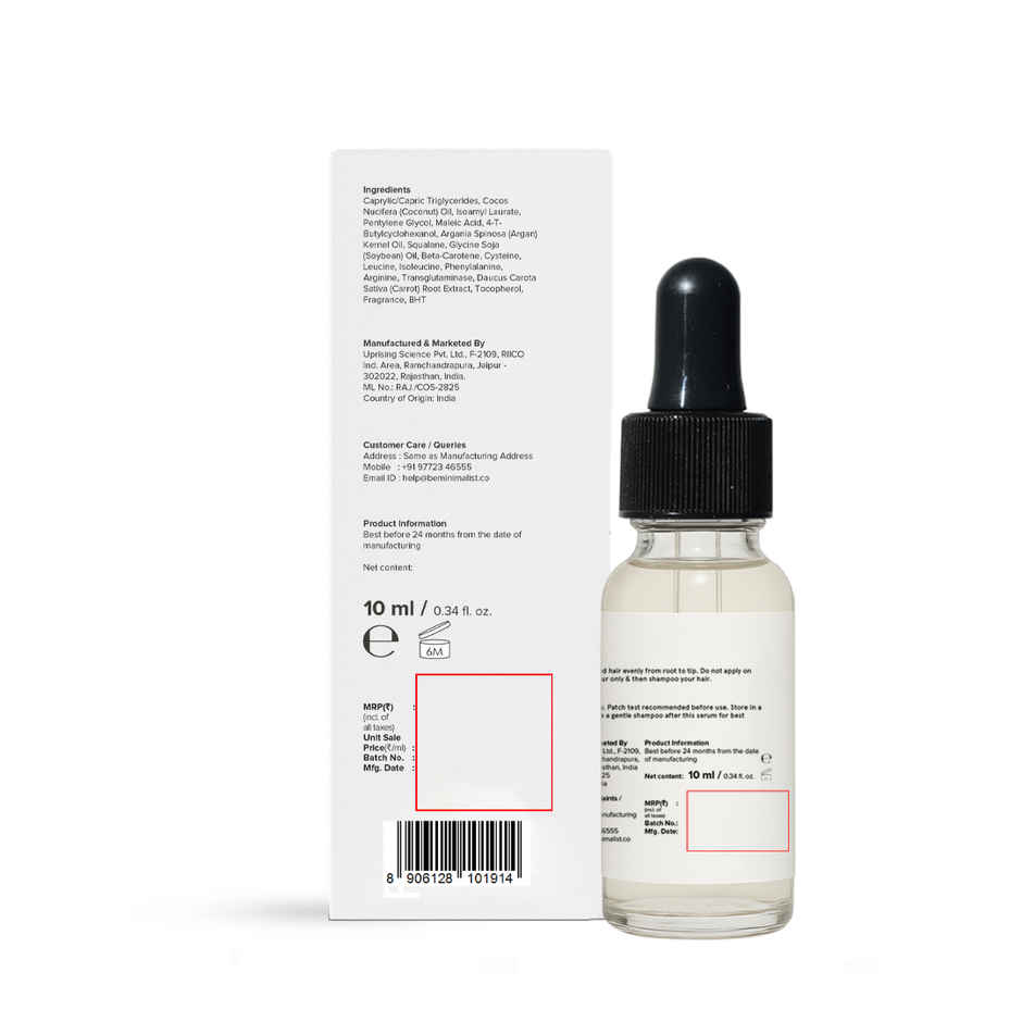 Minimalist Maleic Bond Repair Complex 5% Serum