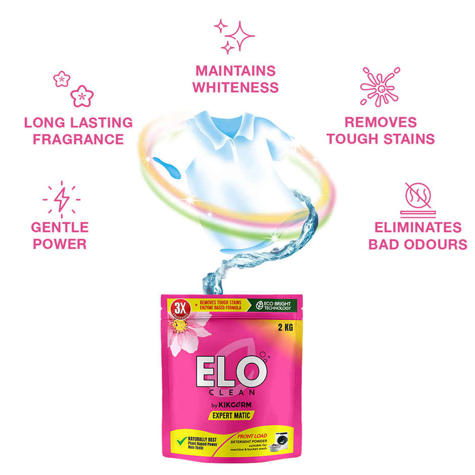 ELO Clean by Kikgerm Front Load Detergent Powder
