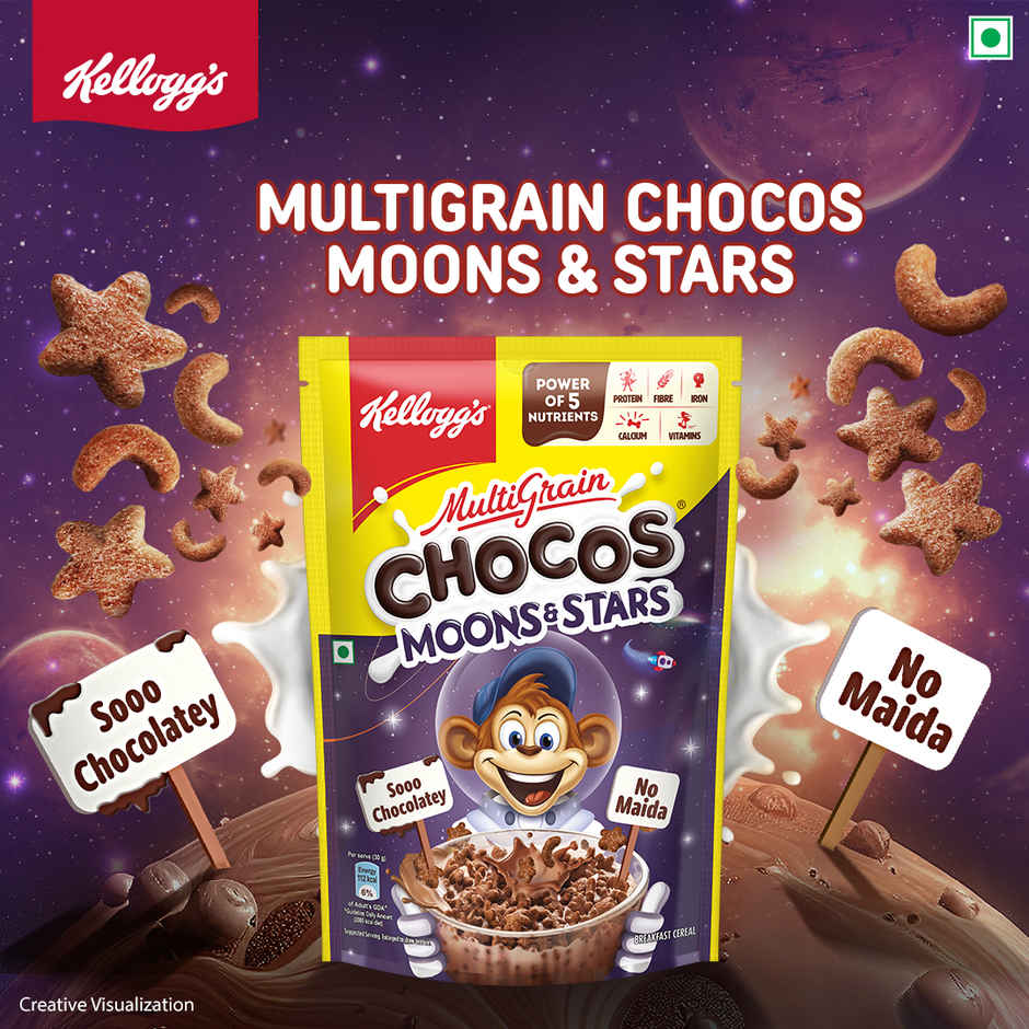 Kellogg's Multigrain Chocos Moons & Stars