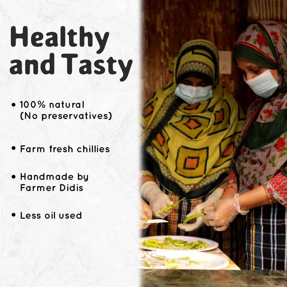 Farmdidi Green Chilli Pickle