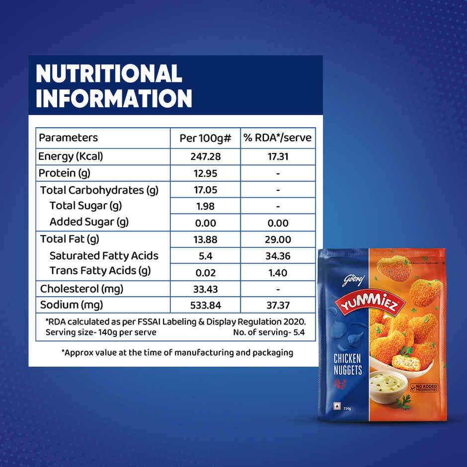 Godrej Yummiez Chicken Nuggets