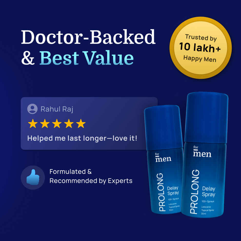 Formen Prolong Delay Spray For Men | Long Lasting