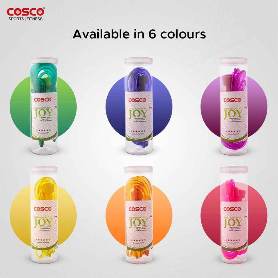 Cosco Skipping Rope Joy 1.00 Pc Assorted colors | Made In India