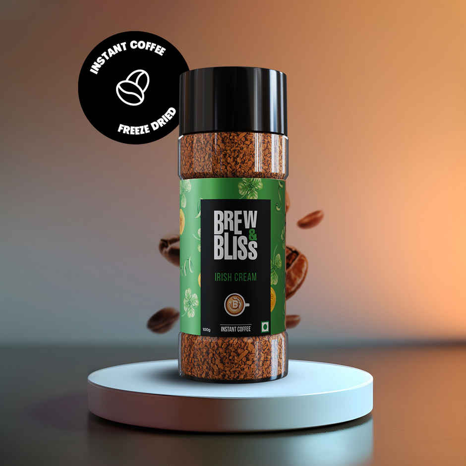 Brew & Bliss Irish Cream Instant Coffee