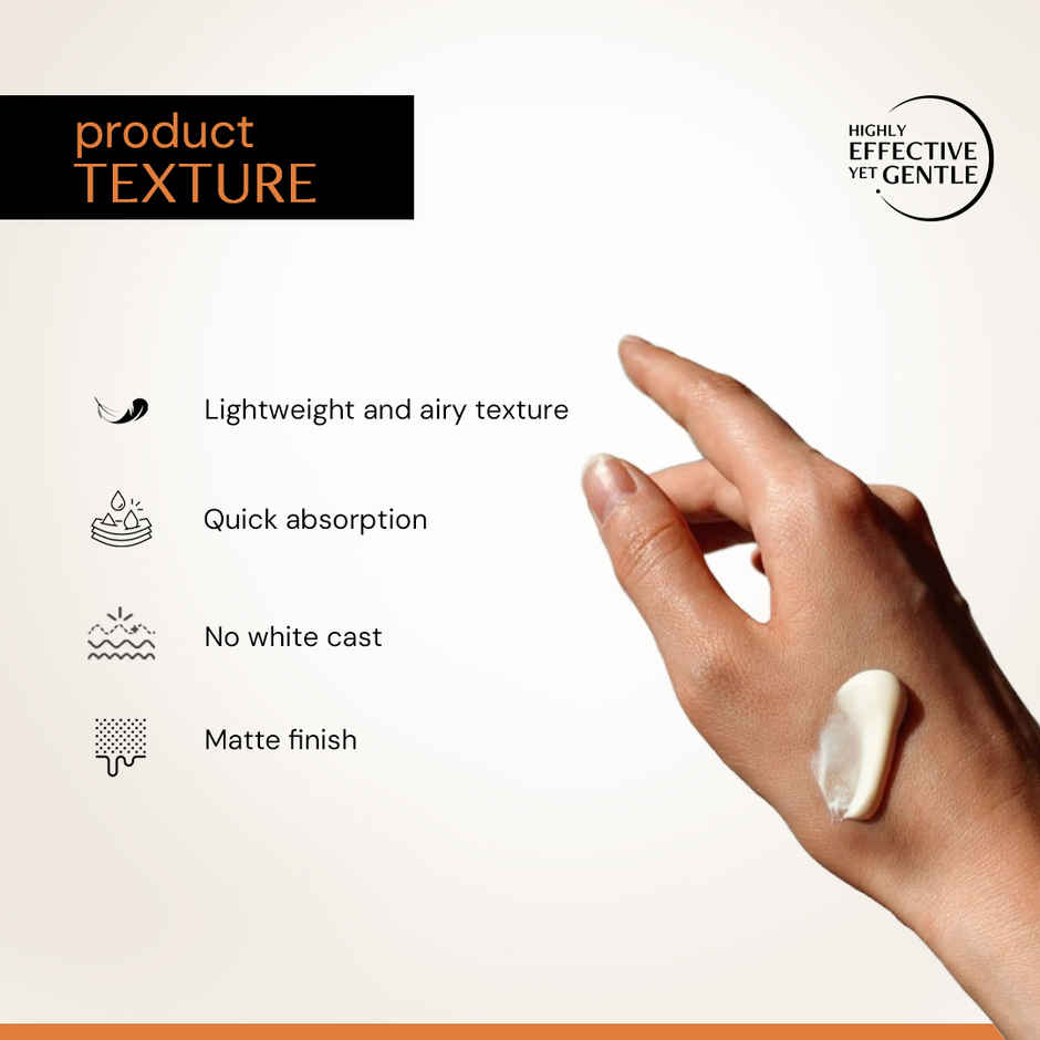 Deconstruct 5% Vitamin C Gel Sunscreen for Oily Skin SPF 50 PA++++