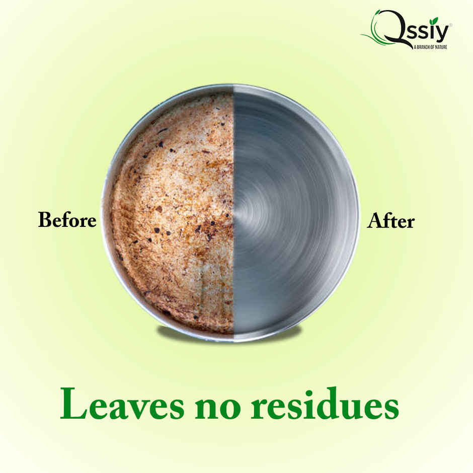 Qssiy Dishwash Liquid Gel Can Jar | Green Apple