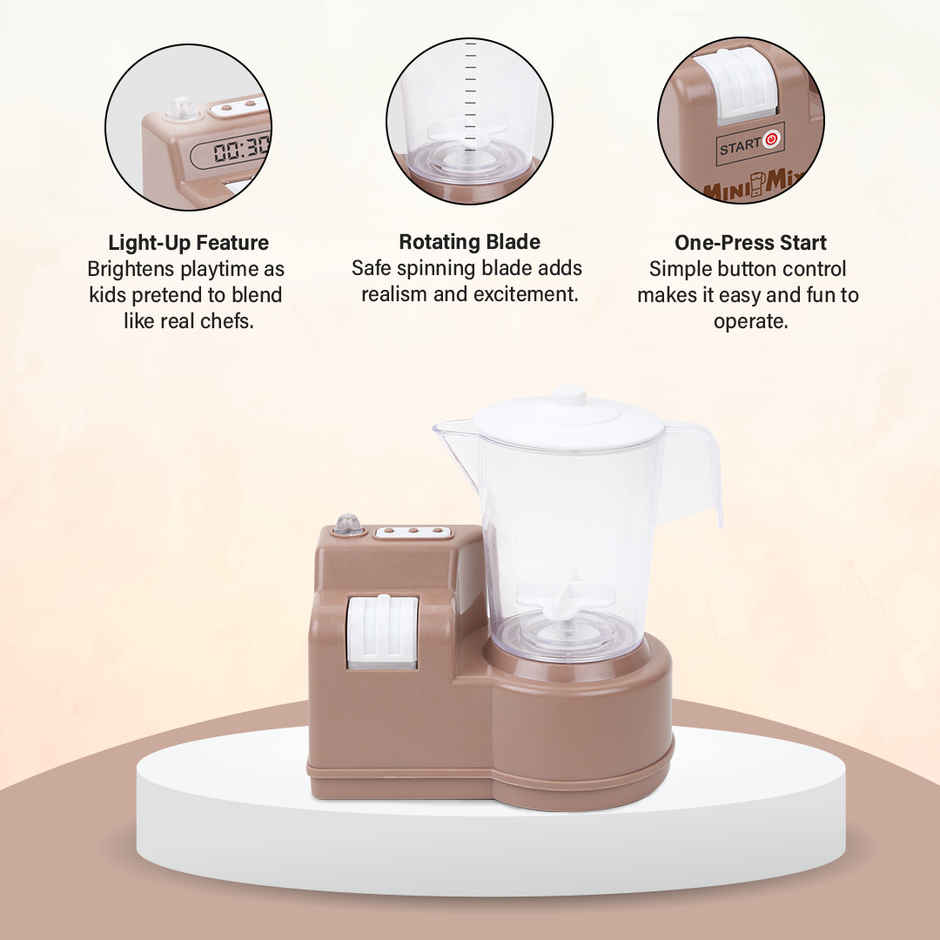 Anz Toy Brown Mini Mixer Ph 9416