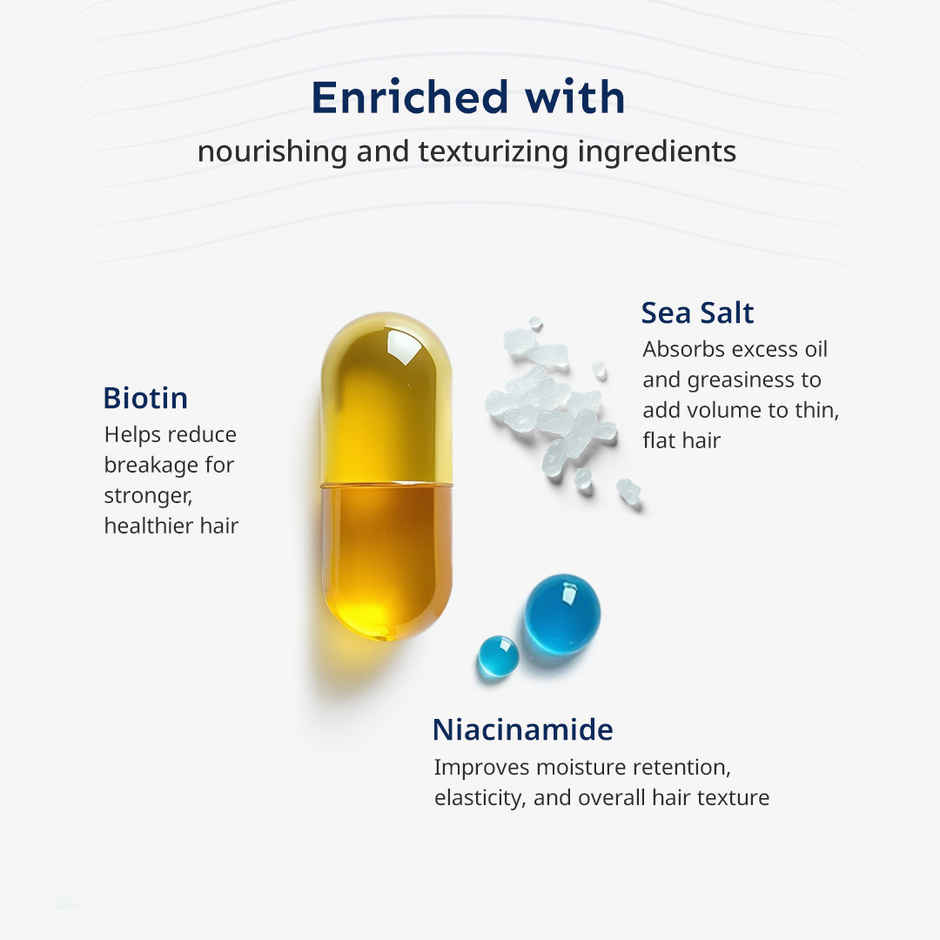 Arata Sea Salt Hair Texturizing Spray (Matte Finish)