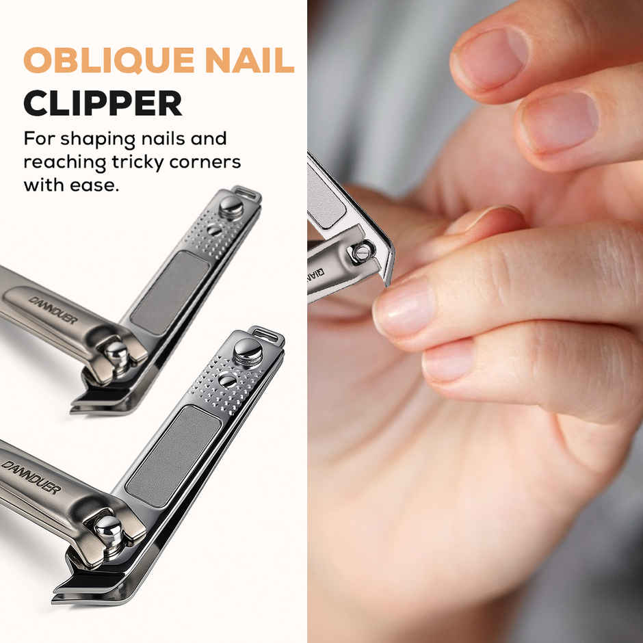 Multibrite Stainless Steel Oblique Nail Clipper 1.0 PIECE