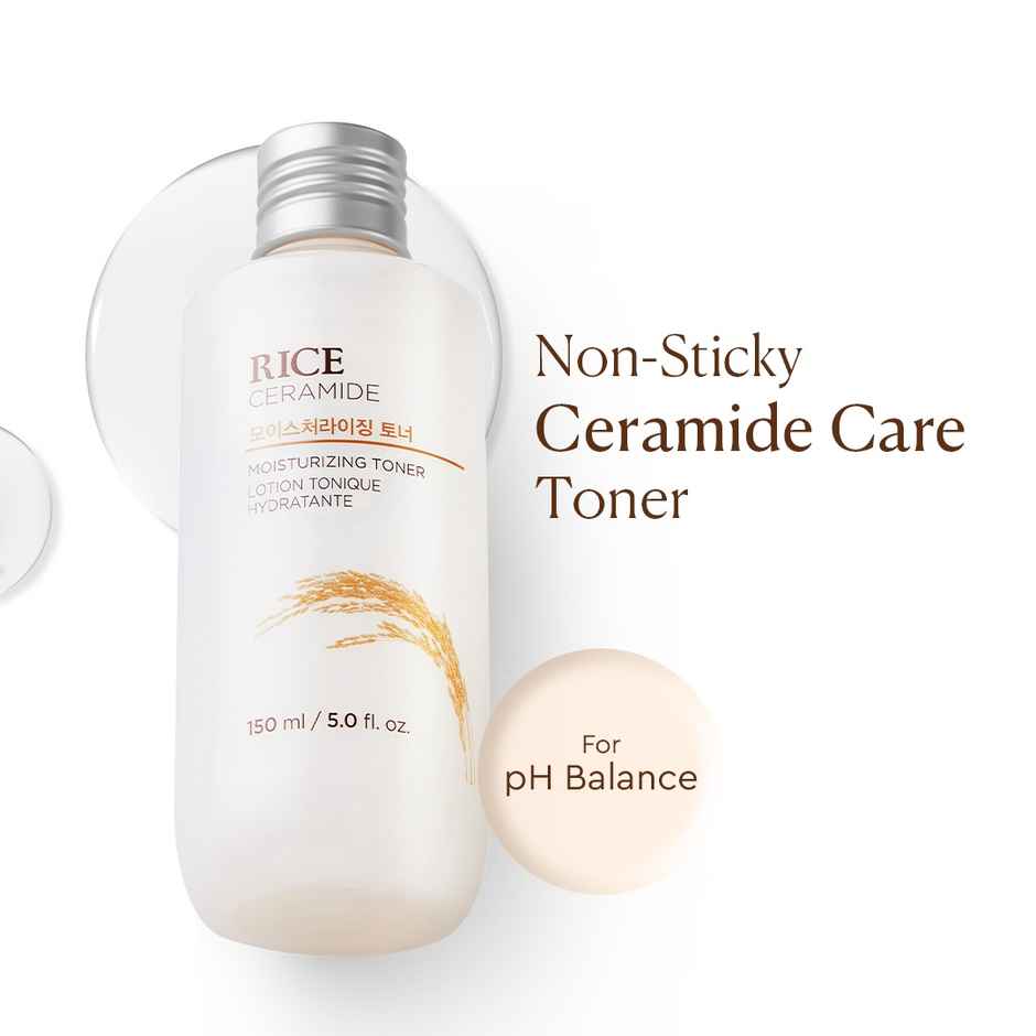The Face Shop Rice & Ceramide Moisturizing Toner (Unisex)