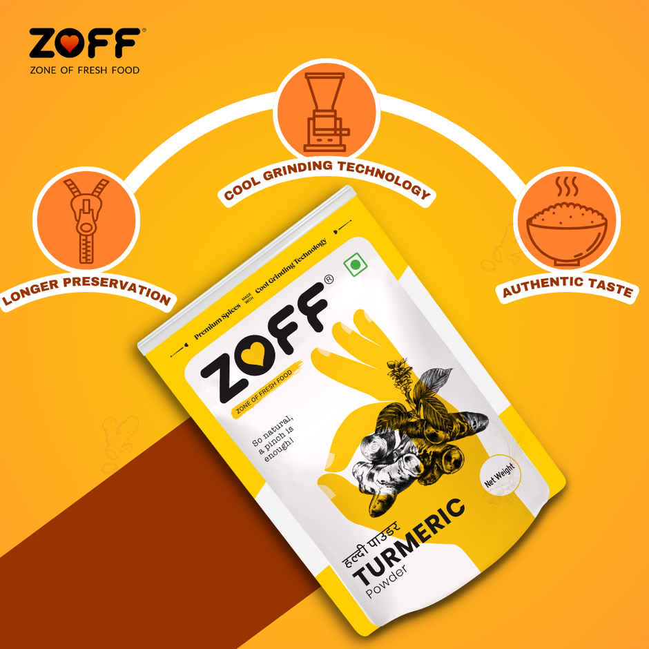 ZOFF Foods Turmeric - Haldi Powder