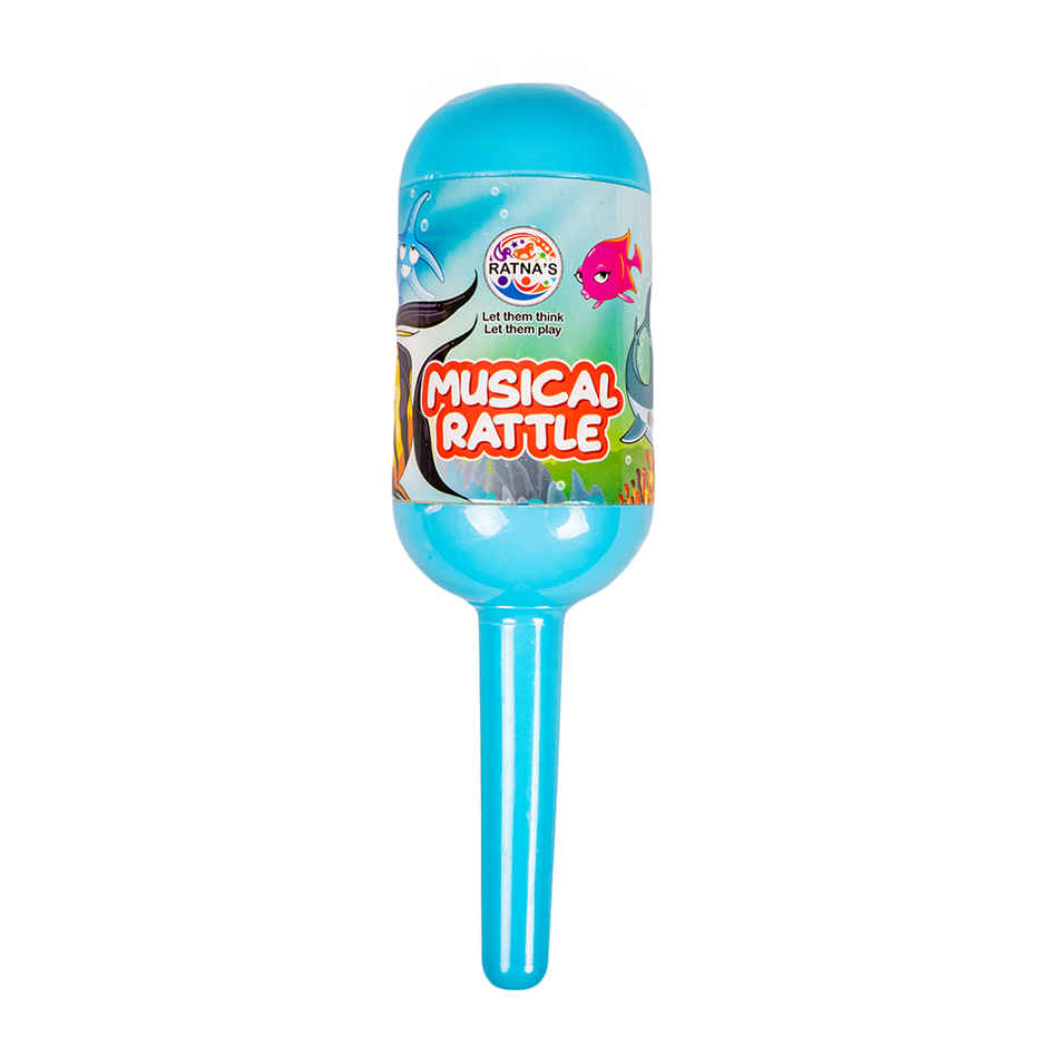 Ratna's Musical Rattle (Pvc) (Colour May Vary)