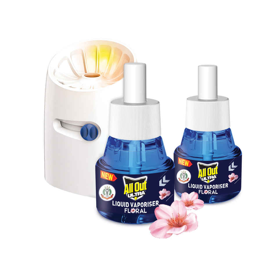 All Out Ultra Power + Slider Floral Mosquito Repellent