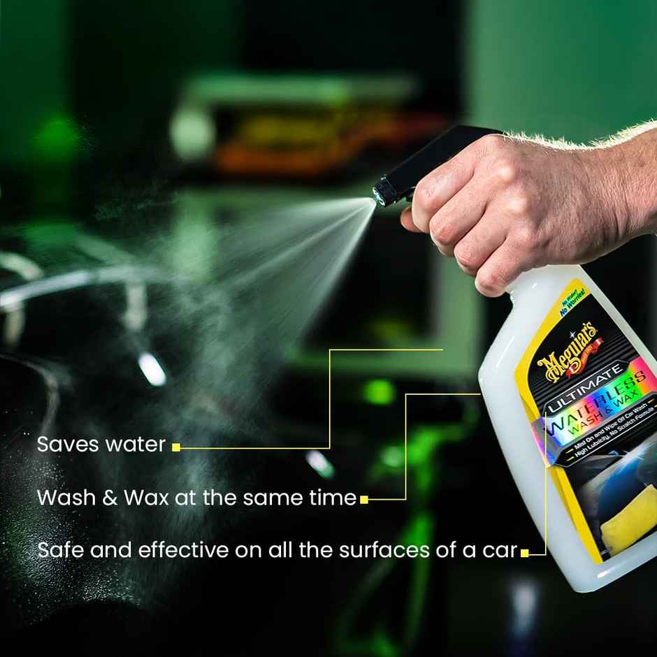 Meguiar's Ultimate Waterless Wash & Wax For Cars