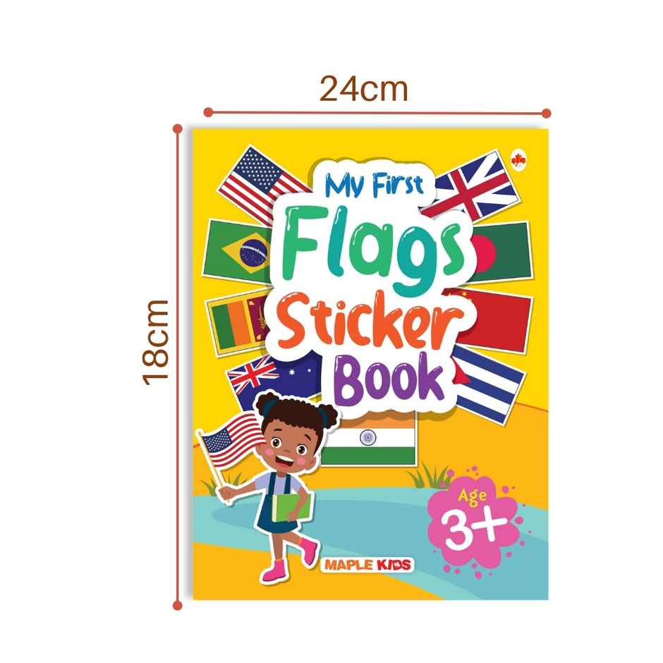 My First Sticker Book | Flags | Activity Book for Kids with 50+ Stickers | Stickers for Children