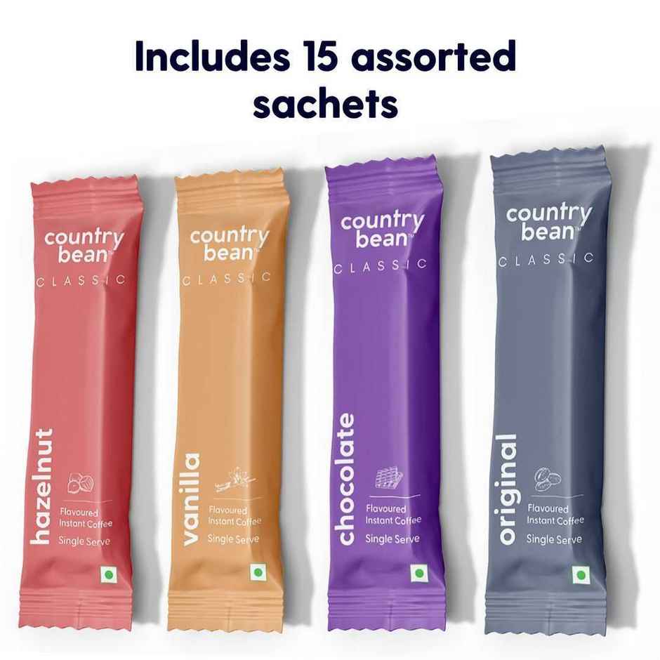 Country Bean Classic - Assorted Instant Coffee Sachets
